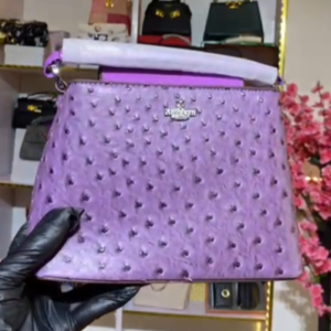 Purple Buberry hand bag for ladies