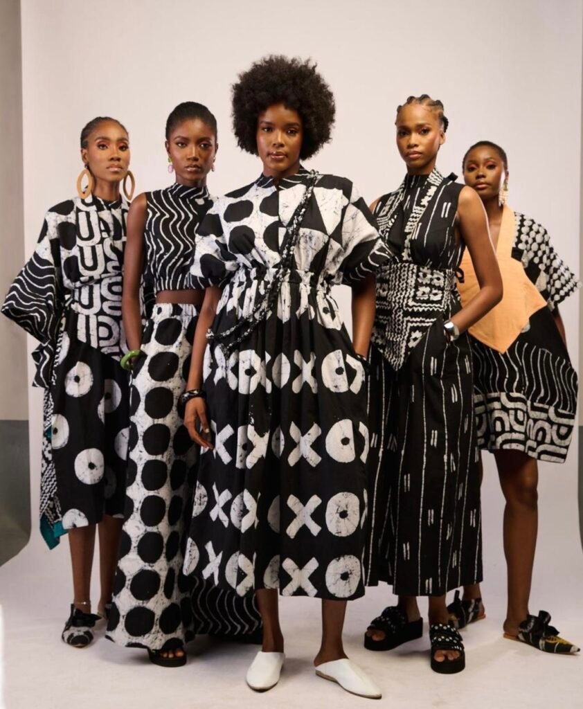 modern Adire fashion outfits Nigeria